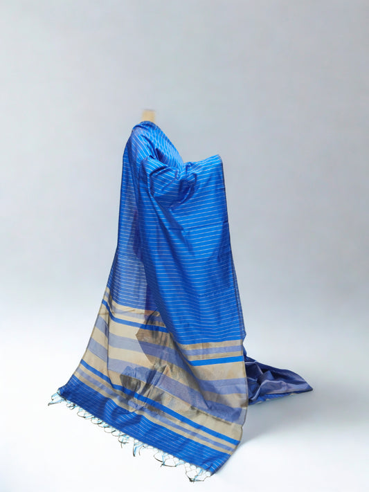 Authentic Silk Blend Saree - Wholesale Price ₹ 368