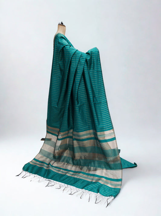 Authentic Silk Blend Saree - Wholesale Price ₹ 368