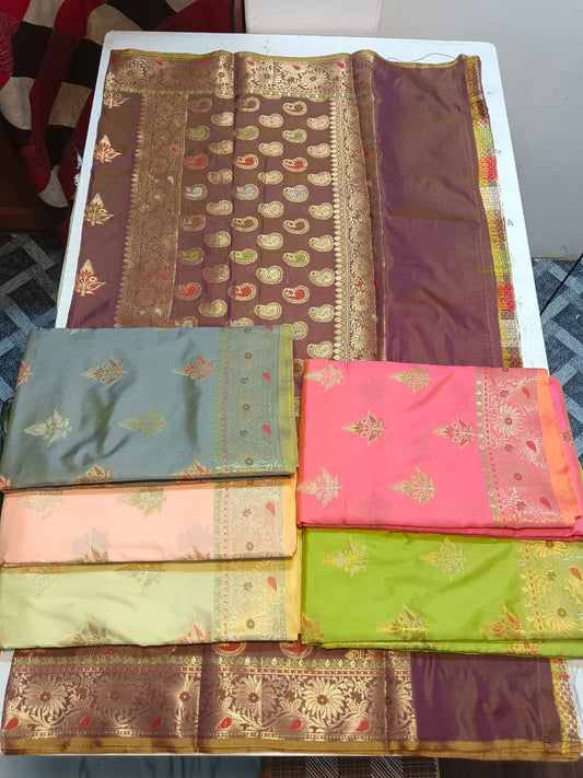Banarsi katan Silk Saree