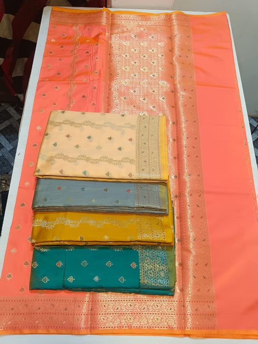 Banarsi Katan saree