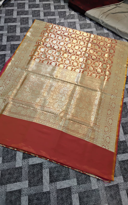 Wedding wear saree nylon sation