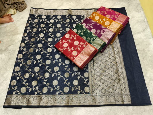 Banarasi cotton saree