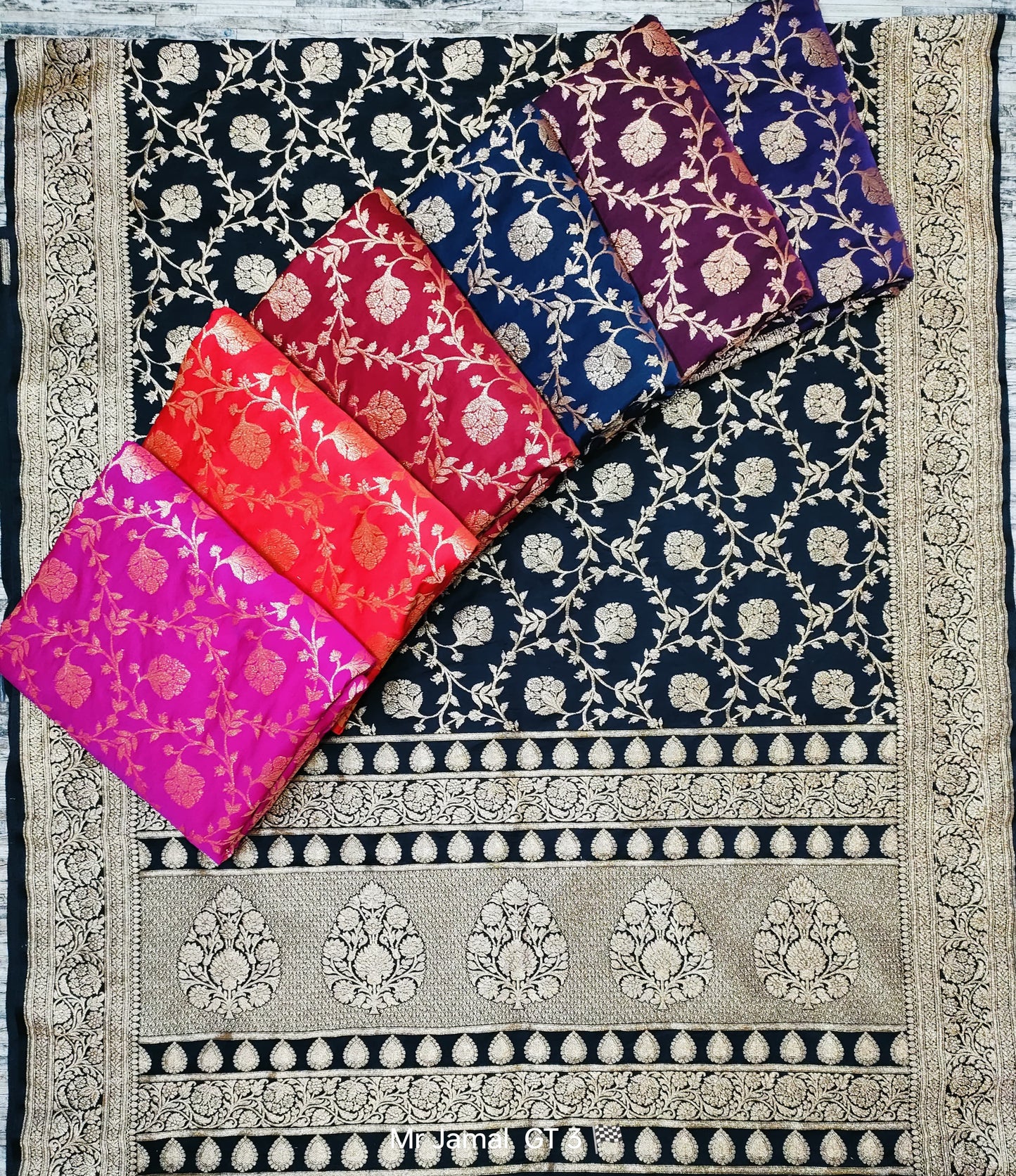 eighty twenty katan handloom satin saree in naby and more colours