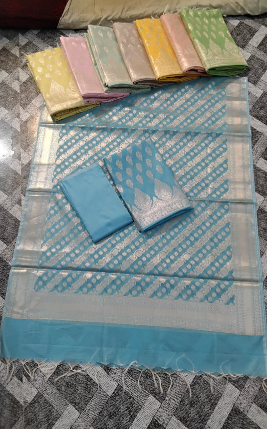 Banarasi cotton suite