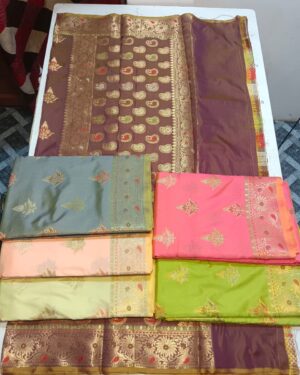 Banarsi katan Silk Saree