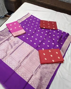 Banaras handloom pure kadhua katan sik saree